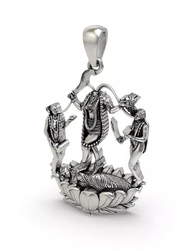 Exotic India Chhinnamasta - The Goddess Of Self-Sacrifice Pendant 