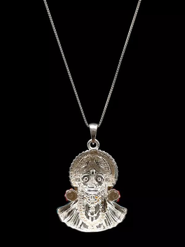 Exotic India Colorful Enamelled Lord Jagannath Pendant 