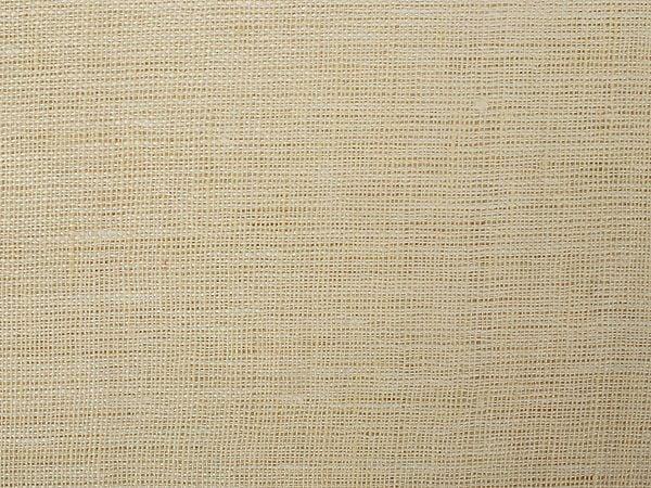 exotic india Cream-Cloud Linen Fabric from Handloom Laghu Udyog 