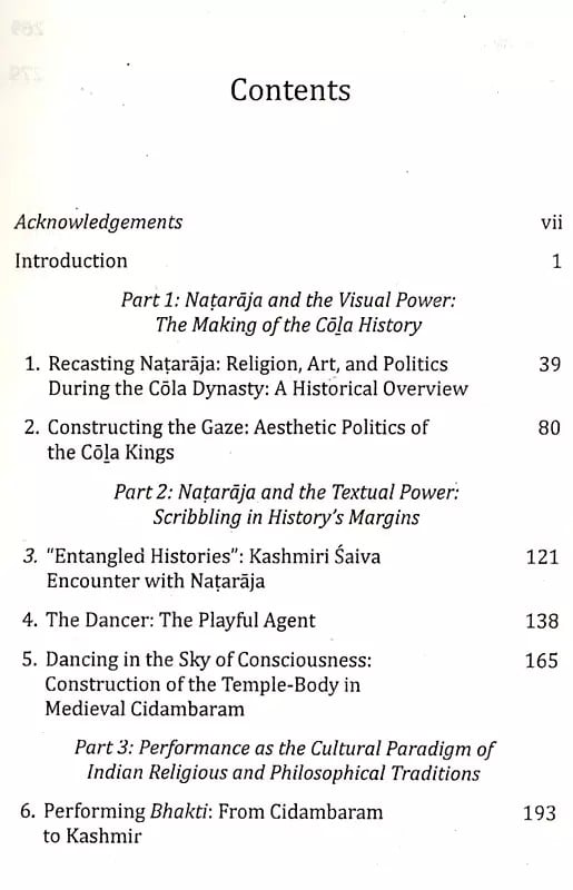 Exotic India Dancing In The Sky Of Consciousness (The Aesthetics Of Power In Medieval Chidambaram) 