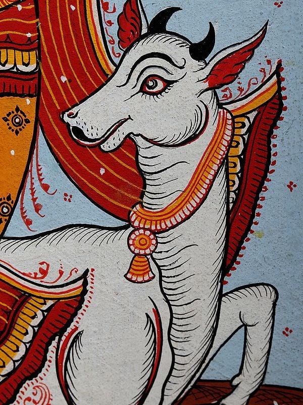 Exotic India Dancing Radha Krishna | Pattachitra Painting From Odisha 