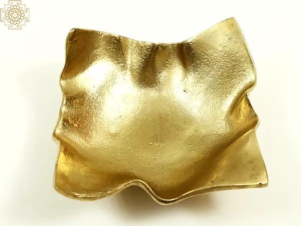 Exotic India Decorative Brass Bowl | Table Decor Items
