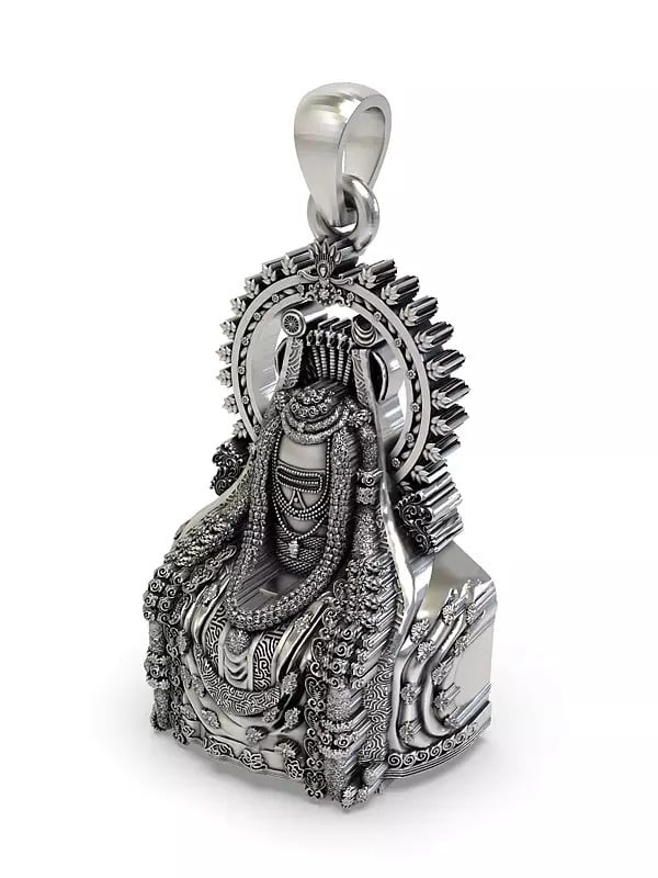 Exotic India Deity Arunachalesvara Form Of Lord Shiva Pendant 