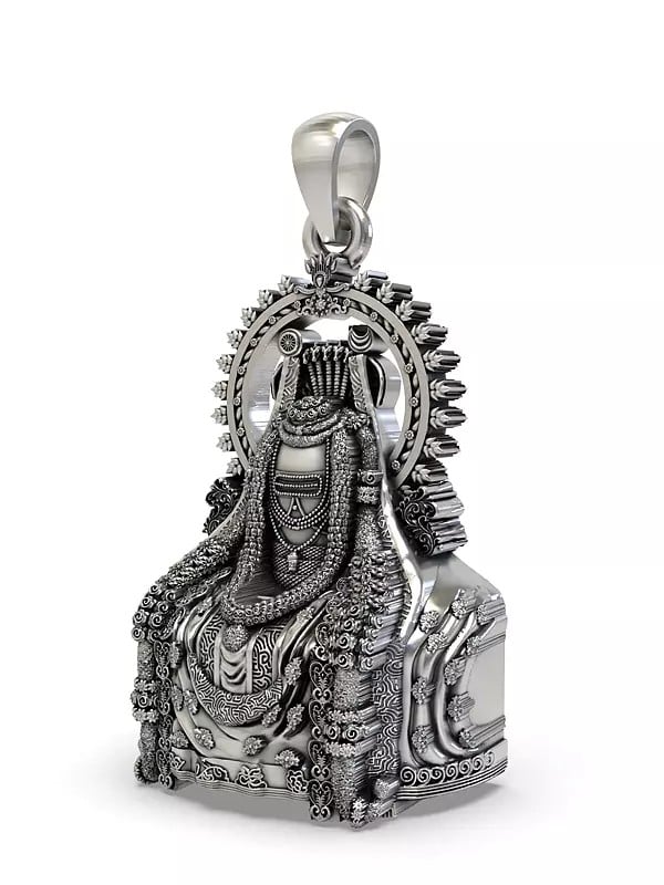 Exotic India Deity Arunachalesvara Form Of Lord Shiva Pendant 