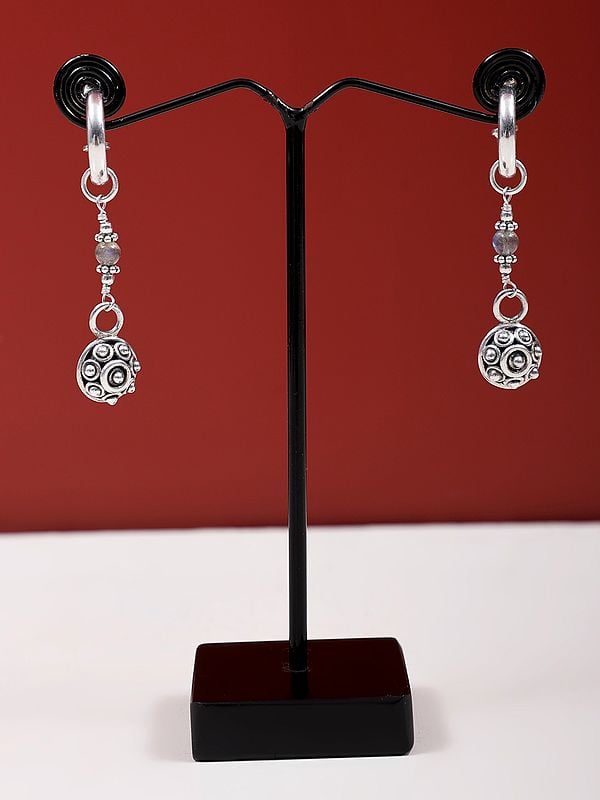 exotic india Designer Sterling Silver Earring | Indian Jewelry