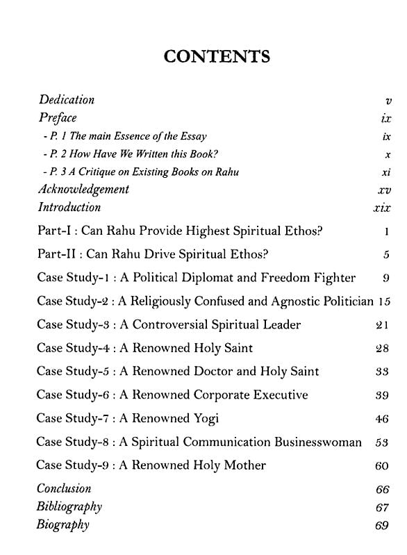 Exotic India Does Rahu Give Spiritual Ethos? (An Argumentative Analysis In Jyotish) 