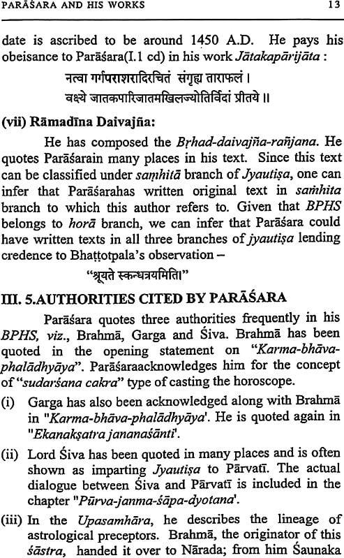 Exotic India Dosa Pariharas In Brhat Parasara Horasastra 