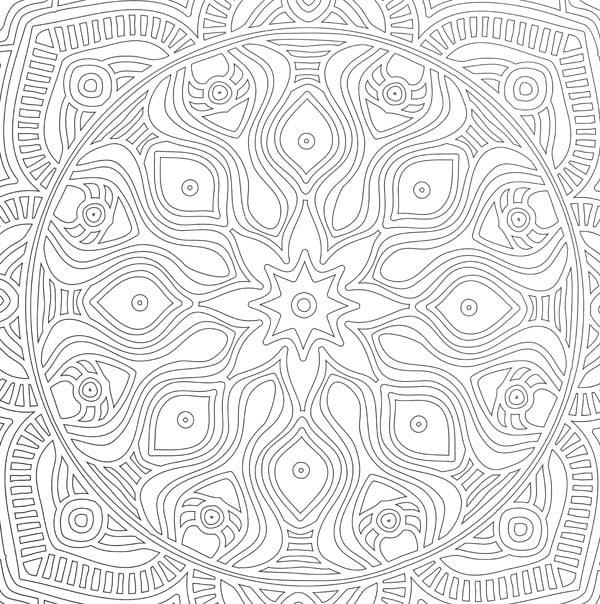 Exotic India Dreamland Refreshing Mandala Colouring Book For Adults (Volume 1) 