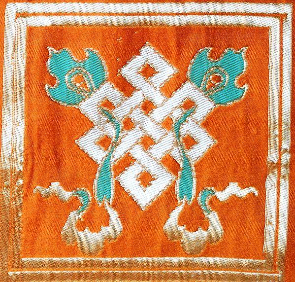 exotic india Eight Auspicious Buddhist Symbols - The Endless Knot 