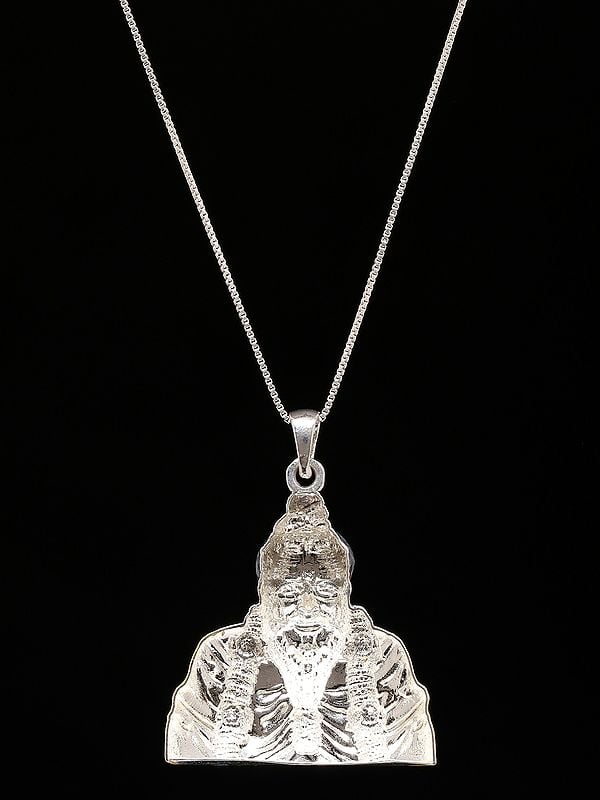 Exotic India Enamelled Premanand Maharaj Ji Pendant 