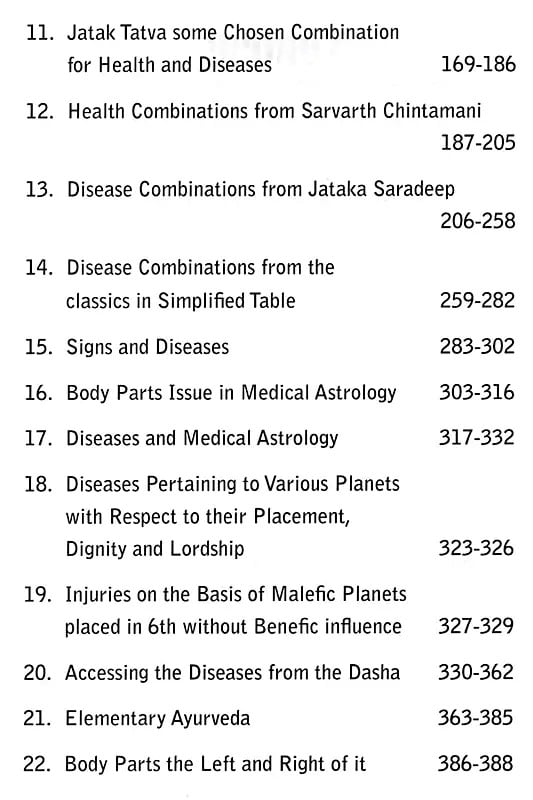 Exotic India Encyclopedia Of Medical Astrology (Set Of 2 Volumes) 