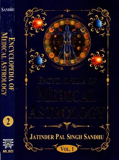 exotic india Encyclopedia of Medical Astrology (Set of 2 Volumes) 