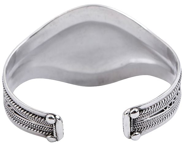 Exotic India Endless-Knot (Ashtamangala) Cuff Bracelet (Adjustable Size) 