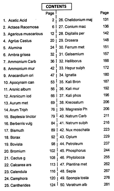 Exotic India Exam Point Materia Medica- According To CCH Syllabus For 2nd B.H.M.S. 