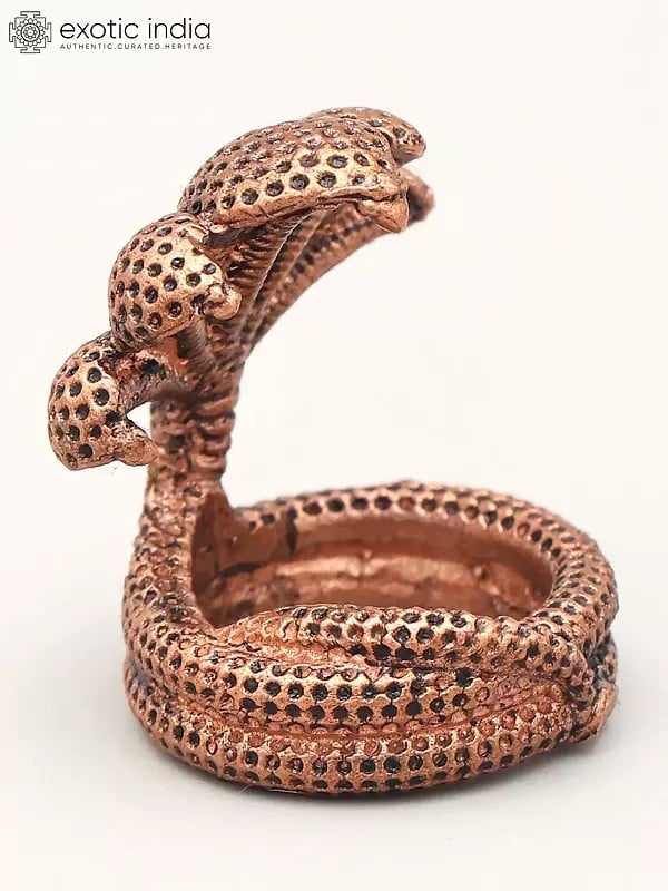 Exotic India 1" Small Five Hooded Serpent 