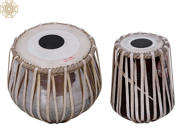 Exotic India 10" Tabla Set | Musical Instrument 