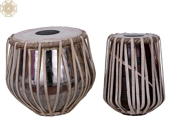 exotic india 10" Tabla Set | Musical Instrument 