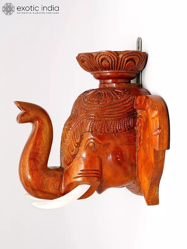 exotic india 10" Wall Hanging Elephant | Home Decor 