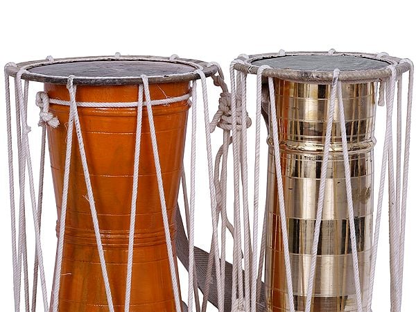 Exotic India 15" Pambai Set | Musical Instrument 