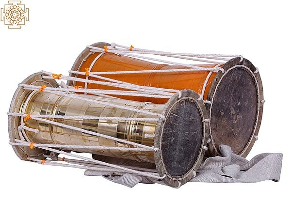 exotic india 15" Pambai Set | Musical Instrument 