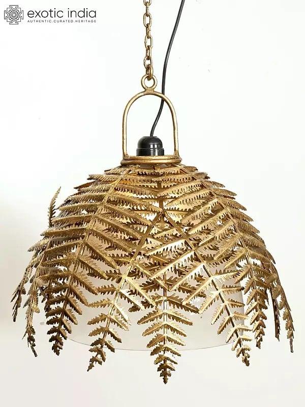 Exotic India 16" Stylish Ceiling Lamp | Home Decor