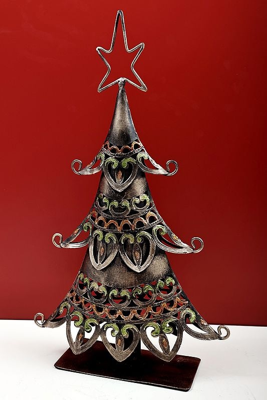 Exotic India 20" Handmade Decorative Christmas Tree