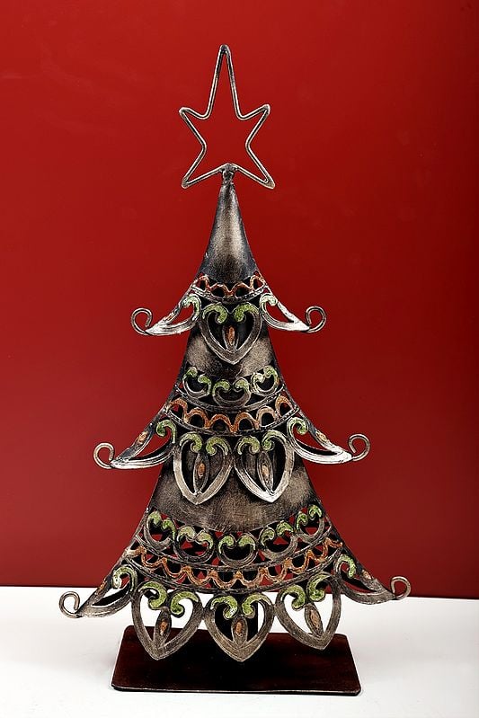 exotic india 20" Handmade Decorative Christmas Tree 