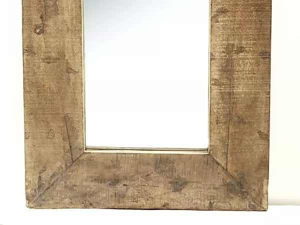 Exotic India 36" Vintage Wooden Frame Mirror 