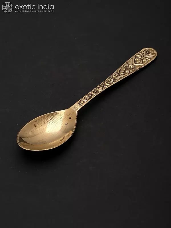 exotic india 5" Brass Spoon 