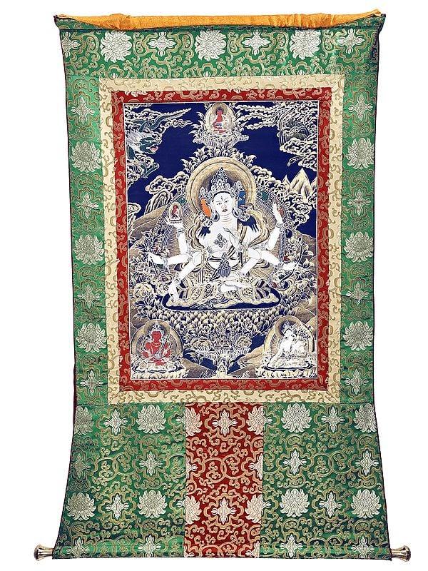 Exotic India 53" X 33" Namgyalma | Handmade 