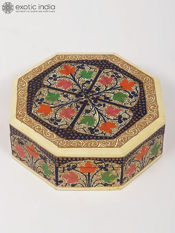 Exotic India 6" Coaster Set With Box | Hand-Painted