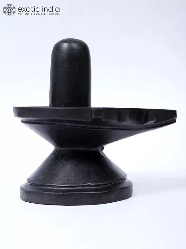 Exotic India 6" Narmadeshwara Shiva Lingam 