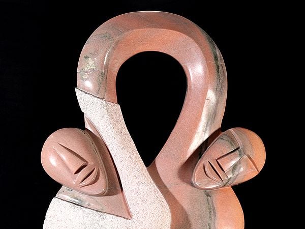 Exotic India 77" Happy Family | Modern Art Sculpture 