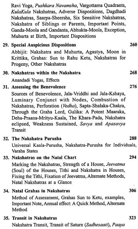 Exotic India A Textbook Of Nakshatra Jyotisha 