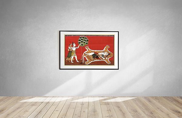 Exotic India A Vision Of Shiva-Parvati 