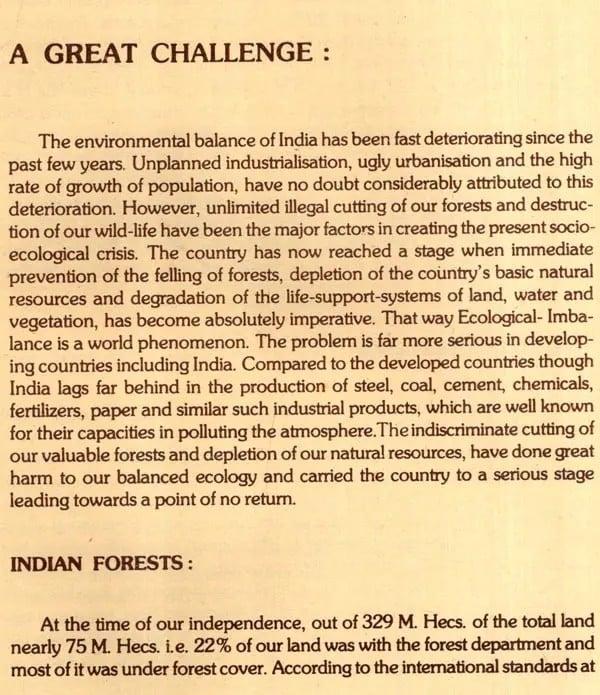 Exotic India Afforestation In India 