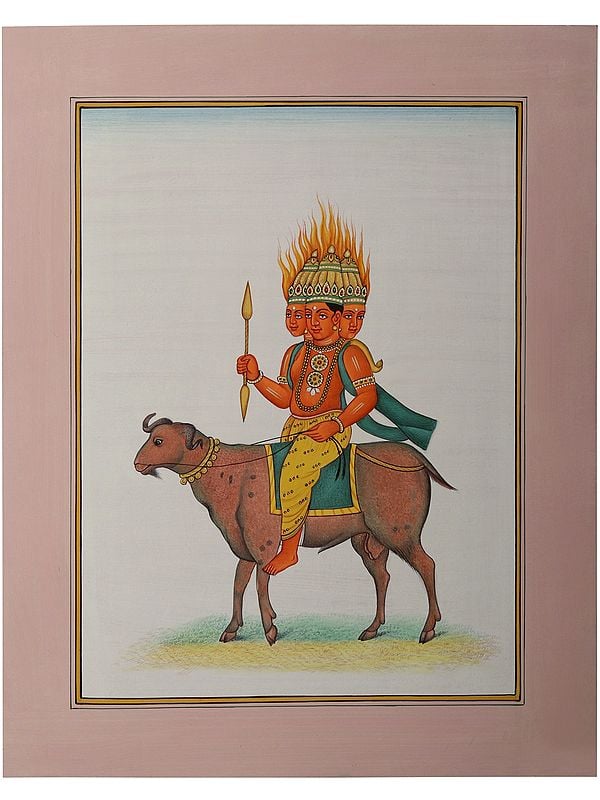 exotic india Agni - The God of Fire