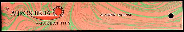 exotic india Almond Incense (Auroshikha Agarbathies) 