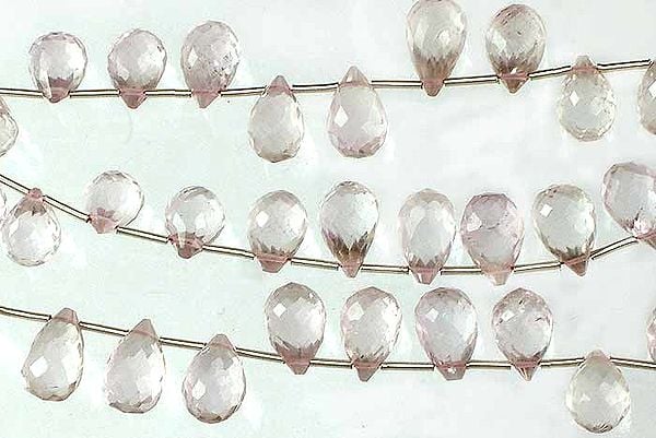 exotic india Amethyst Faceted Drops