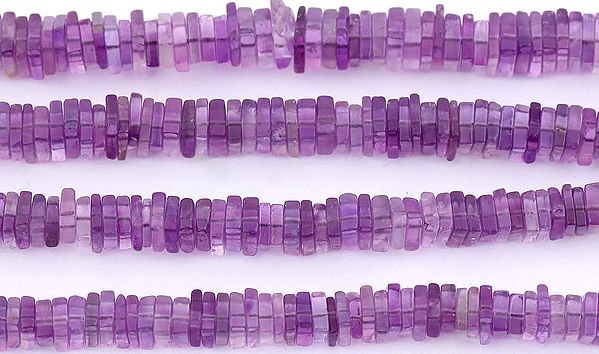 exotic india Amethyst Square Discs 