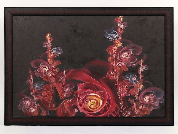 exotic india Angular Velocity | Framed Oil Painting 