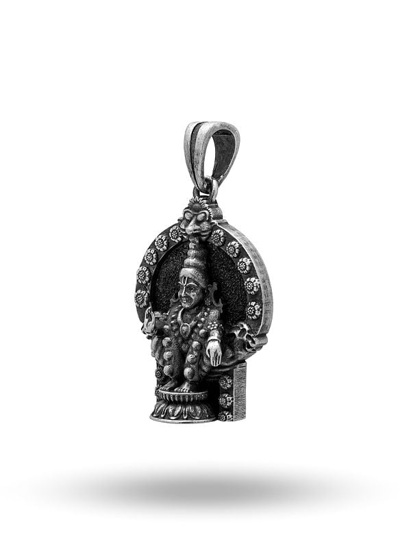 Exotic India Ayyappan Swamy Antique Finish Pendant 