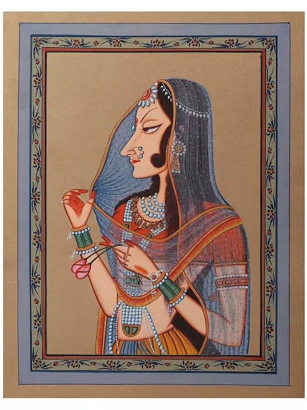 exotic india Bani Thani | Watercolor Art 