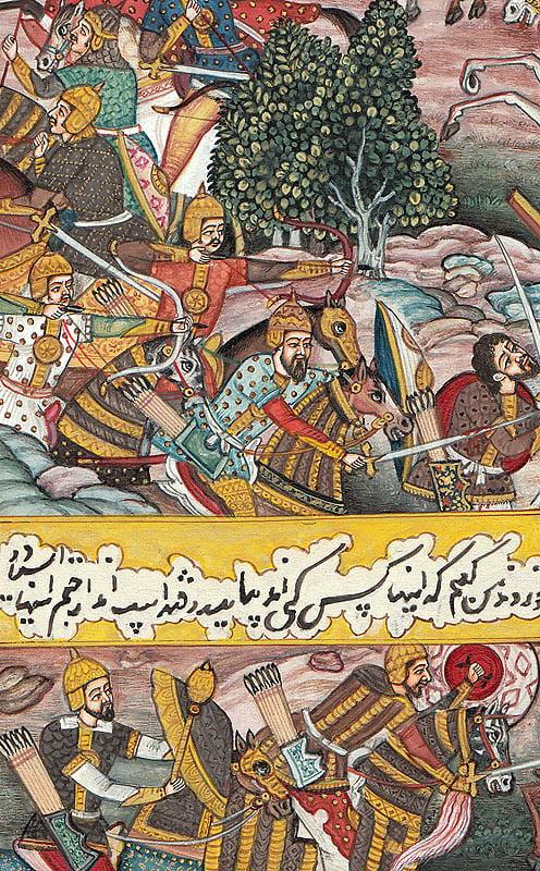 Exotic India Battle Scene 