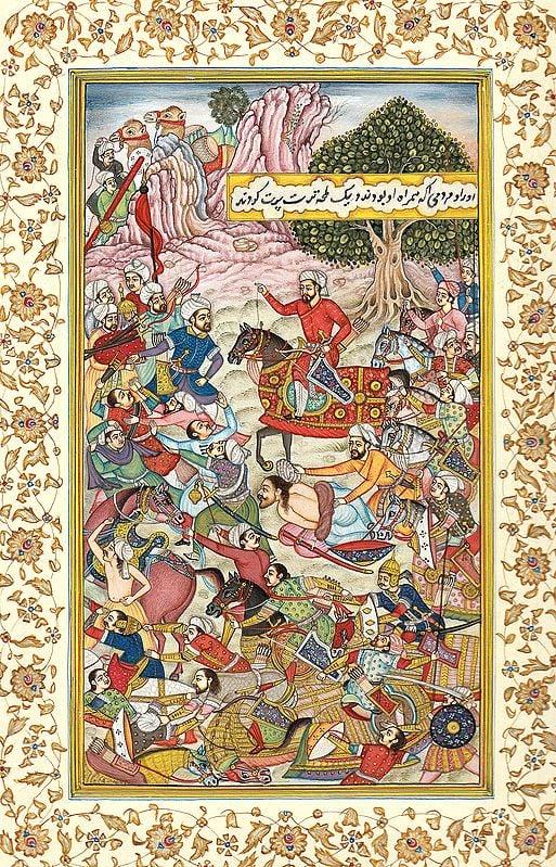 exotic india Battle Scene 