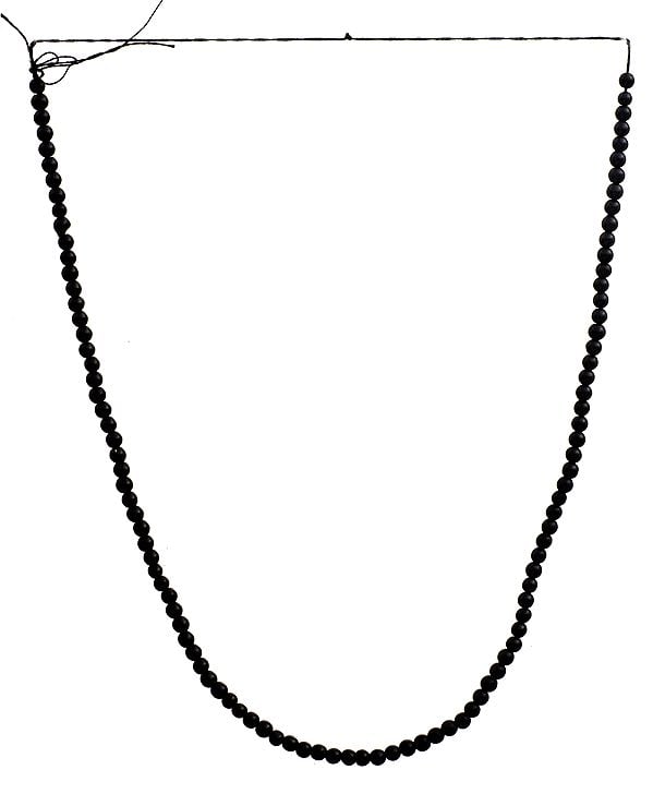 exotic india Black Glass Bead Balls