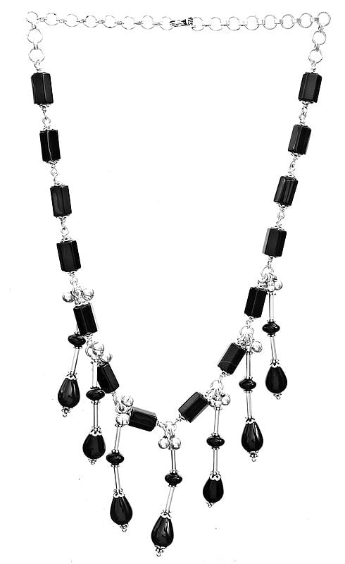 exotic india Black Onyx Necklace 