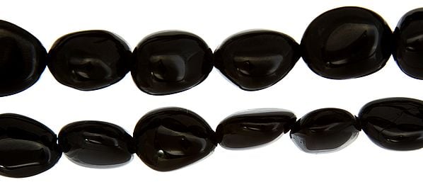 exotic india Black Onyx Plain Nuggets