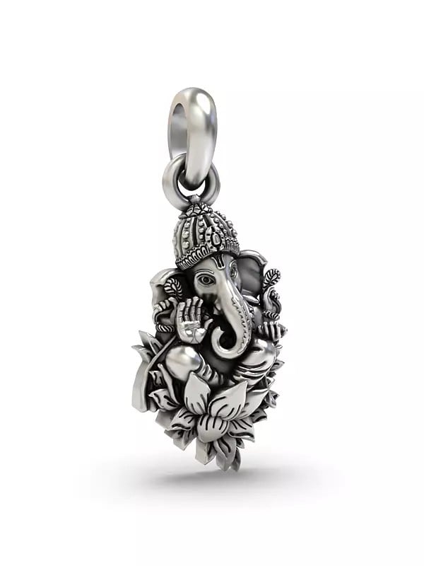 Exotic India Blessing Lord Ganesha Pendant
