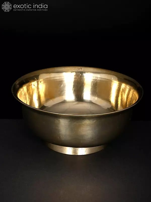 Exotic India Brass Bowl | Multiple Sizes